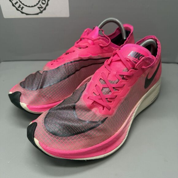 Nike ZoomX Vaporfly Next % Pink Running Shoes AO4568-600 Men Size 9.5 Preowned main image 9